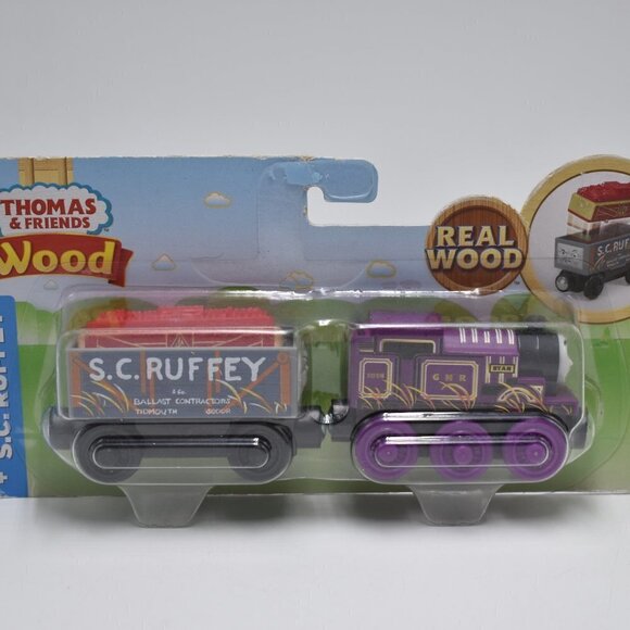 Thomas & Friends Dynamite Ryan GNR and S.C. Ruffey Wooden Railway Train Engine - Picture 1 of 13